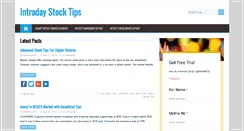 Desktop Screenshot of intradaytips.org.in