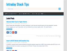 Tablet Screenshot of intradaytips.org.in